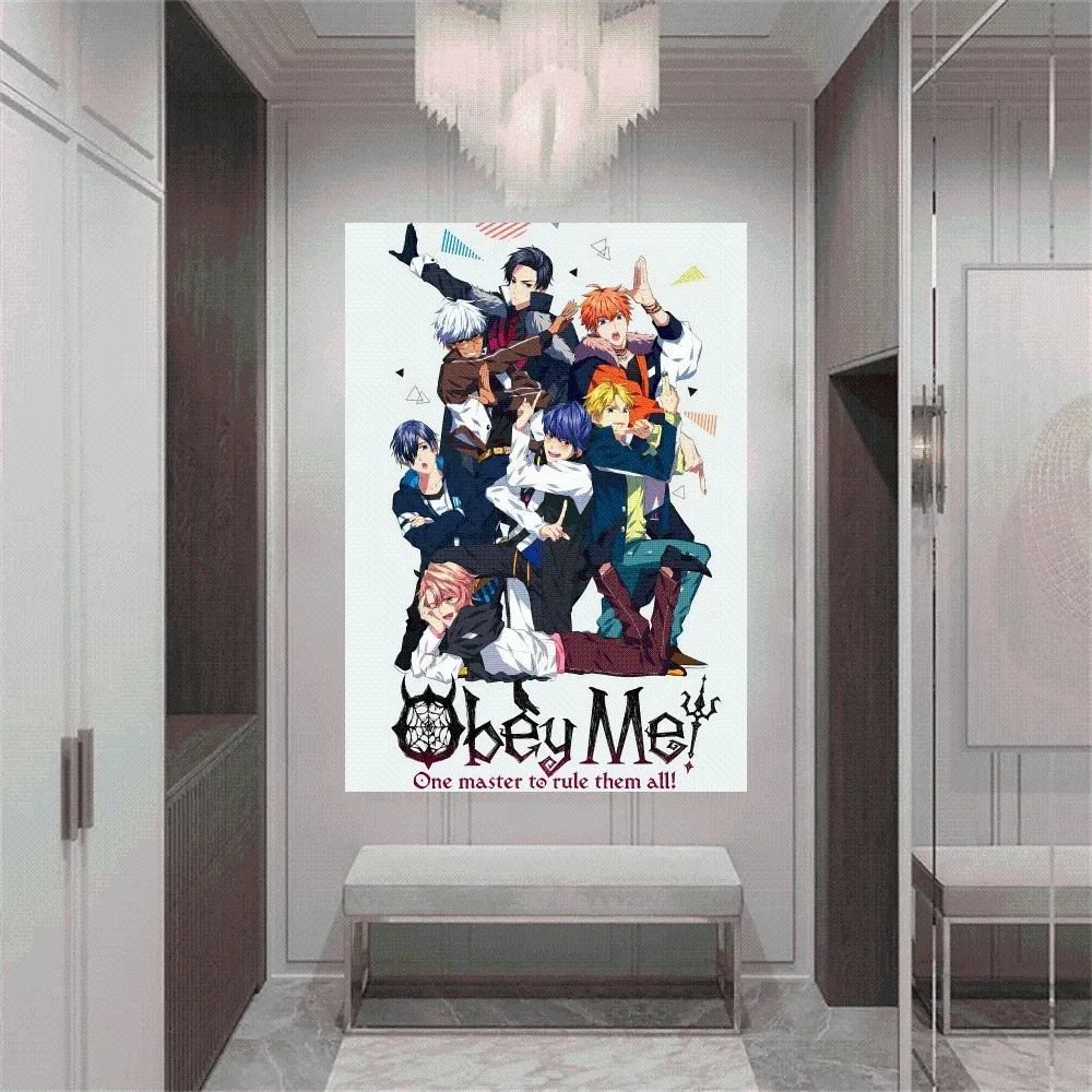 Game O-Obey Me Poster Home Office study Wall Bedroom Living Room Kitchen Decoration Painting