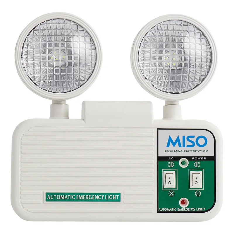 Emergency Lighting Double Head Lamp Hot Selling Foreign Trade Led Fire Emergency Light Staircase Corridor Fire Lighting Fixture