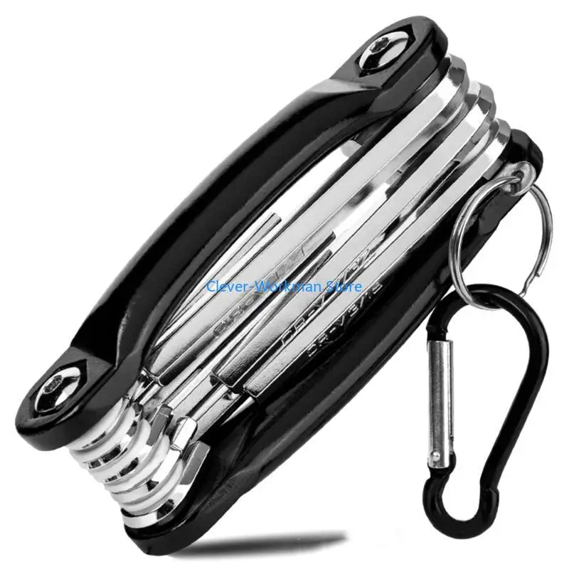 

24TD Folding Hexagonal Wrench Set Hexagonal Screwdriver Hexagonal Tool