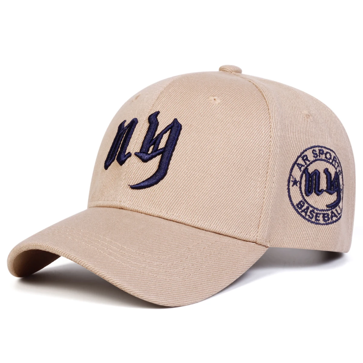 للجنسين نيويورك إلكتروني التطريز قبعات البيسبول الربيع والخريف في الهواء الطلق قابل للتعديل قبعات عادية واقية من الشمس قبعة قبعة رياضية #5