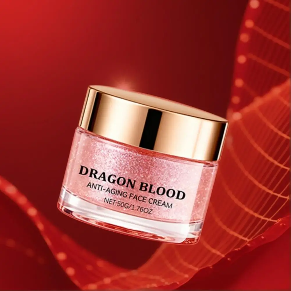

Korean Dragon Blood Retinol Cream 50g Mushroom Essence Deep Moisturizing Brightening Firming Anti Aging Revitalizing Skin Care