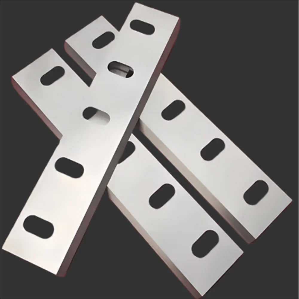 SKD11 Industrial Plastic Crusher Blade Shredder Knife Mechanical Spare Parts for Recycling Equipment