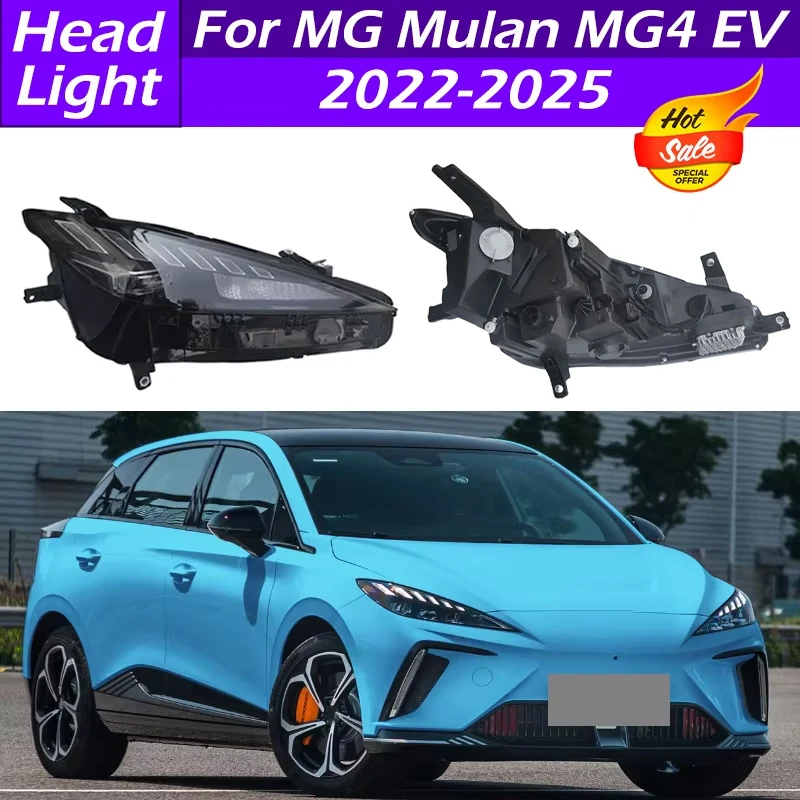For MG Mulan MG4 EV 2022 2023 2024 2025 Front Headlight Assembly Head Lamp Daytime Running Light Driving Lamp Car Accessories