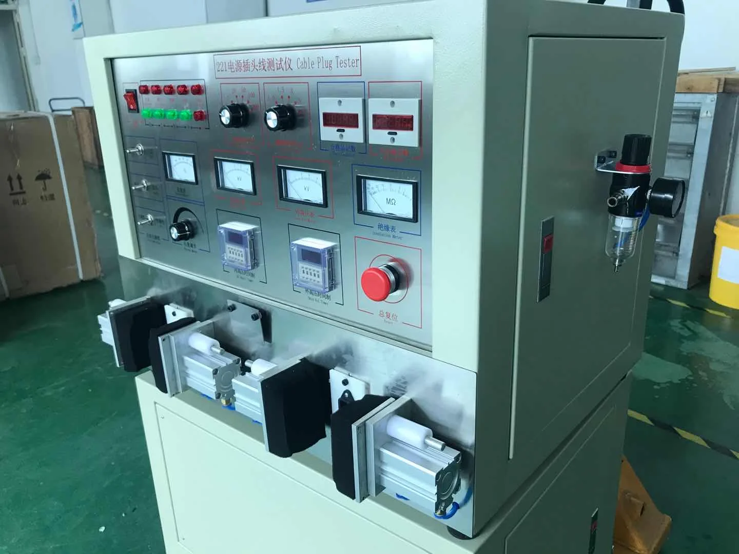 Hot Sale Power Cord Cable Tester Machine Plug Testing