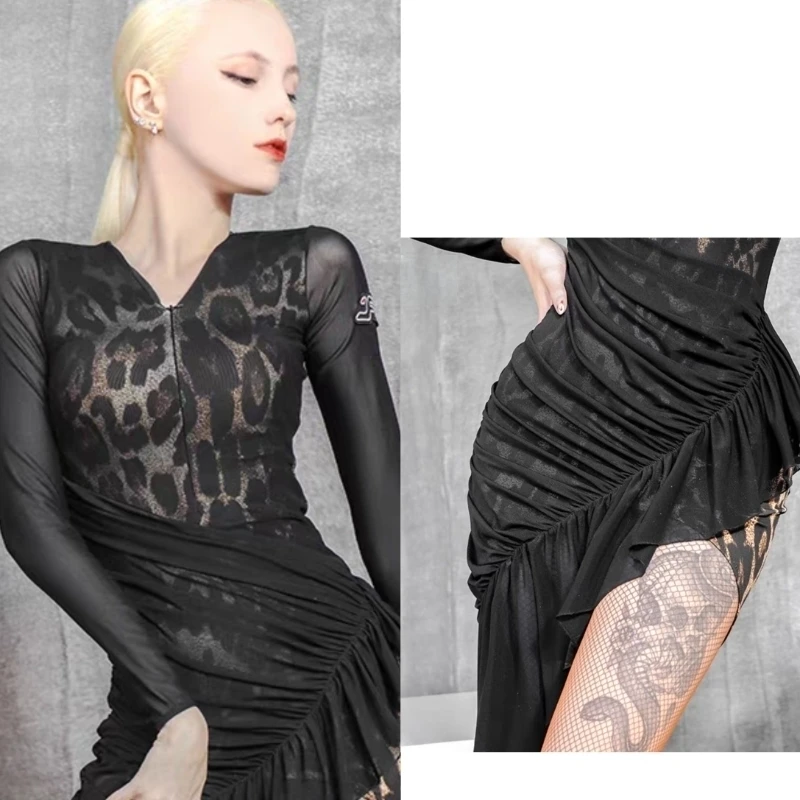 ชุดแข่งขันฝึกซ้อมเต้นรำละติน