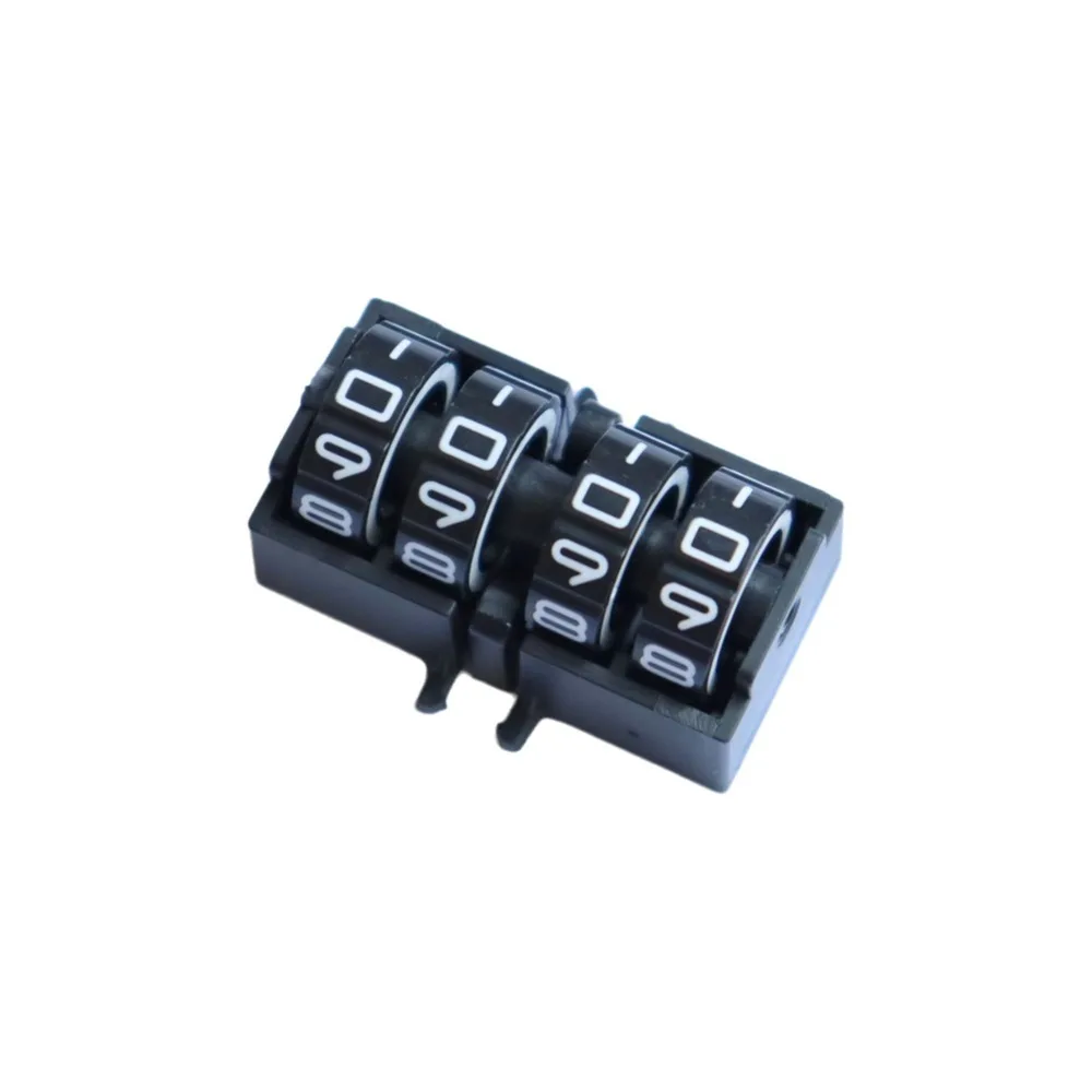 4 Digit Wheel Board Games Score Counter Rotating Number Dials Date-Time Display Tally Tracker Number Dials Adjustable