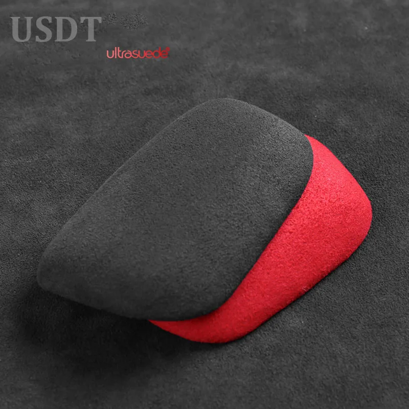 For Geely MONJARO 2023 2024 KX11 Xingyue L 2022 2025 Accessories Leather Car Gear Shift Knob Cover Suede Cap Protective Mat