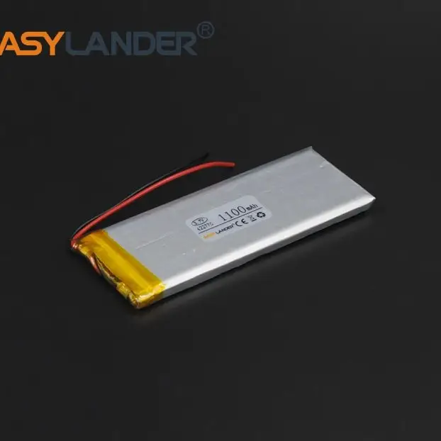 3.7V 1100mAh 422770   Batería recargable de polímero de litio Li-ion para Mp3 PAD DVD DIY E-book bluetooth Video juguetes de juego