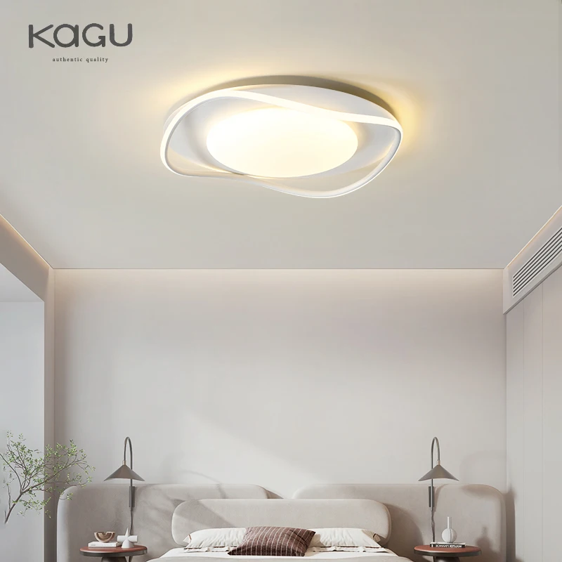 Modern LED Ceiling Lights For Bedroom Study Living Room Indoor Round Lighting Lamps Decoration Luminaria Lustres Lamparas Avize