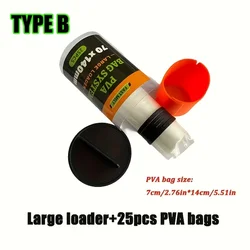 Bolsas PVA para carpas – kit rig de disolución rápida y collarín