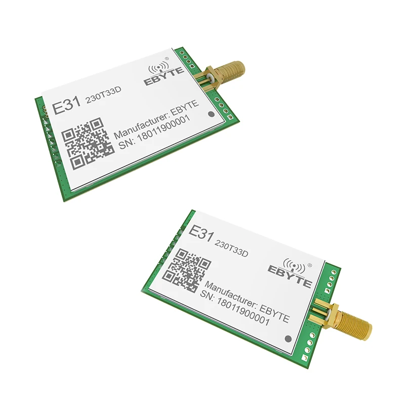 Módulo transmisor inalámbrico AX5243, 230MHz, 33dBm, 2W, UART, 8,0 km, larga distancia, cojxu, E31-230T33D