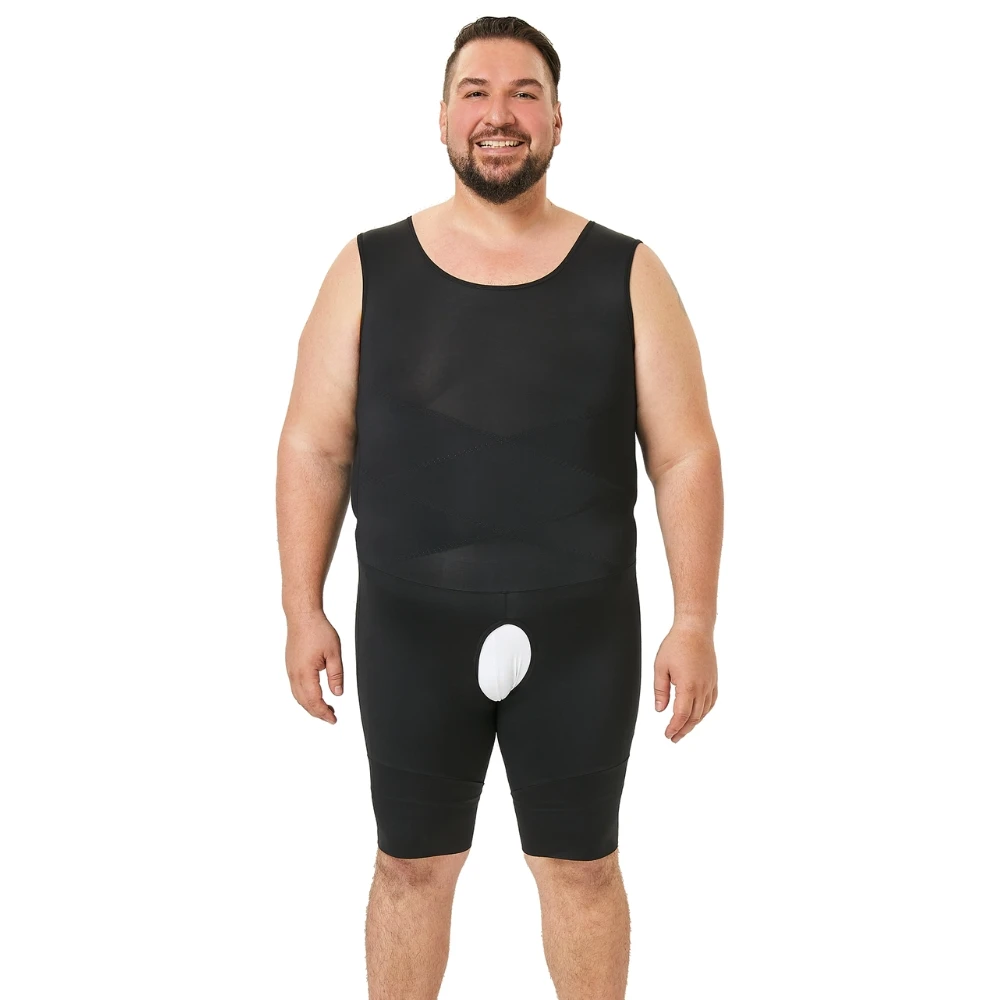 ملابس داخلية للتنحيف للرجال لكامل الجسم من Hide Gynecomastia للتحكم في البطن، ملابس داخلية للتنحيف للرجال #4
