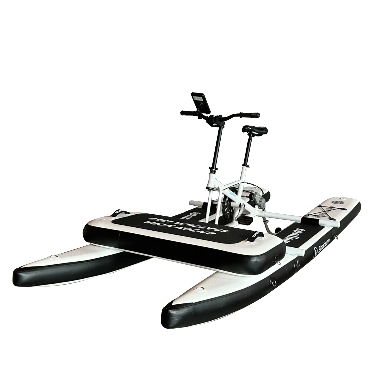 Bicicleta de agua flotante inflable, Bikeboat de ciclo, barcos de Pedal, nueva llegada, a la venta