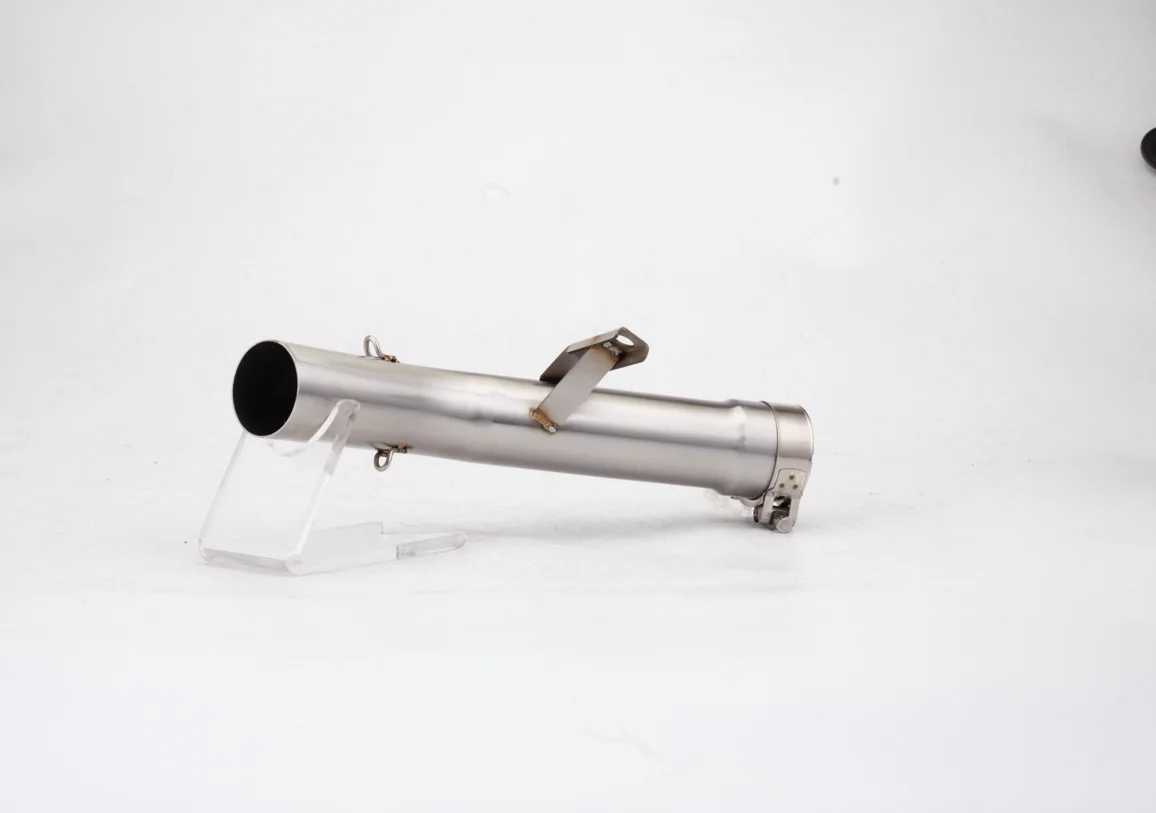 Mid Pipe Connecting Tube Exhaust System For GSF650 GSX650F 2007-2016 GSF1250 2007-2018