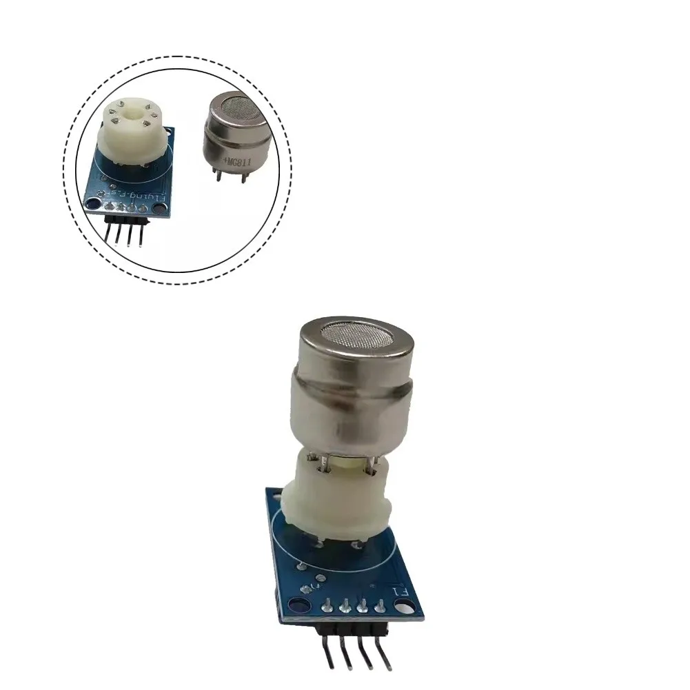 MG811 Carbon Dioxide Sensor Module 0-2V Analog Output Air Quality Gas Detector CO2- Monitoring For Greenhouse Fermentation Tool