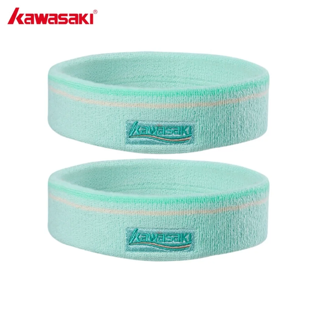 Kawasaki hoofdband heren dames K1E00-C3812 waterdichte zweetabsorber sporthoofdband geschikt voor basketbal en hardlopen
