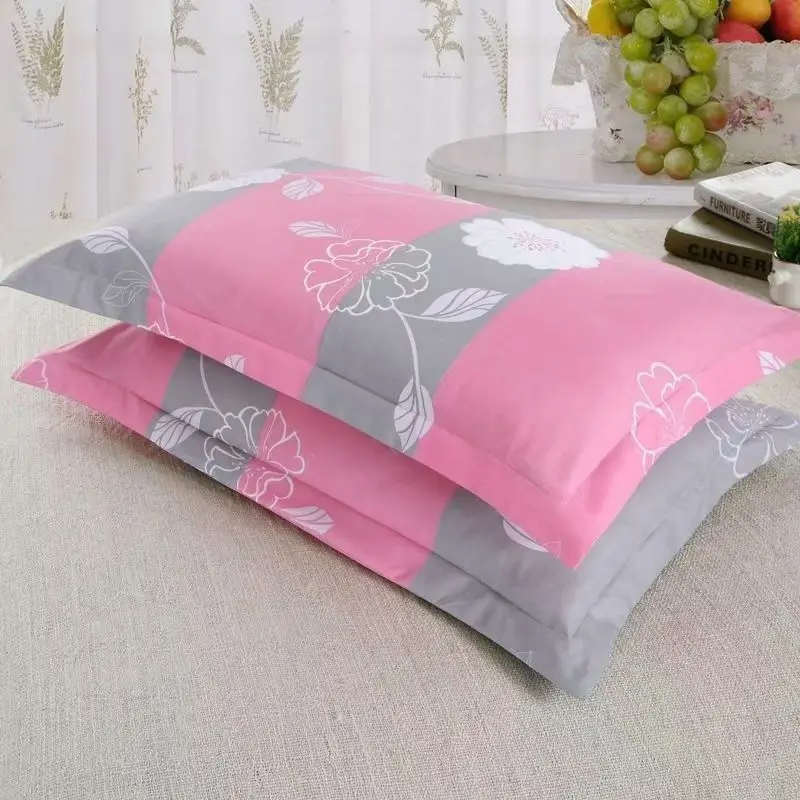 Pillowcase Adult Pair of Simple Thickened Student Dormitory Sprinkle Shop Apartment All Year Round Pillow Cover 2 2xpillowcases