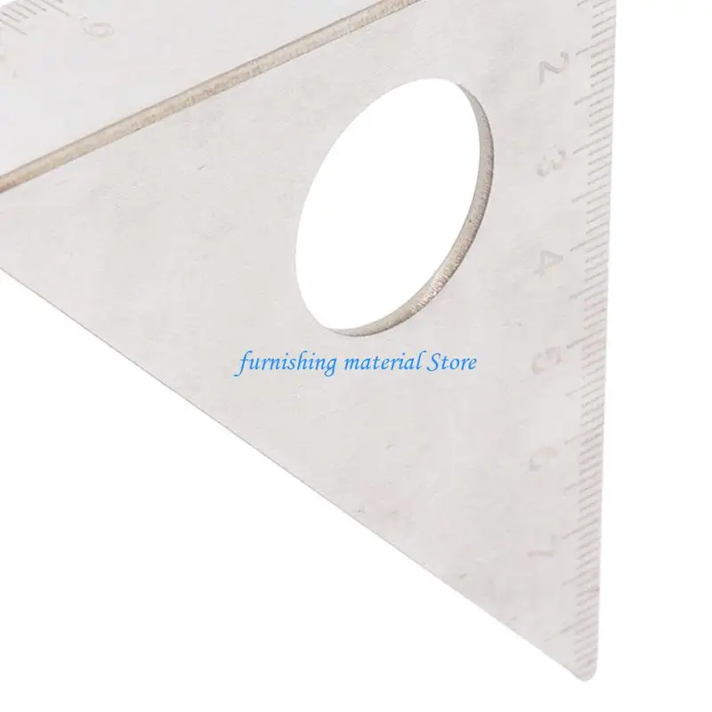 Y5GD Multi Angles Stainless Steel Woodworking Square Ruler, 22.5-90 Degree Protractor,Precisions Miters Triangles Ruler