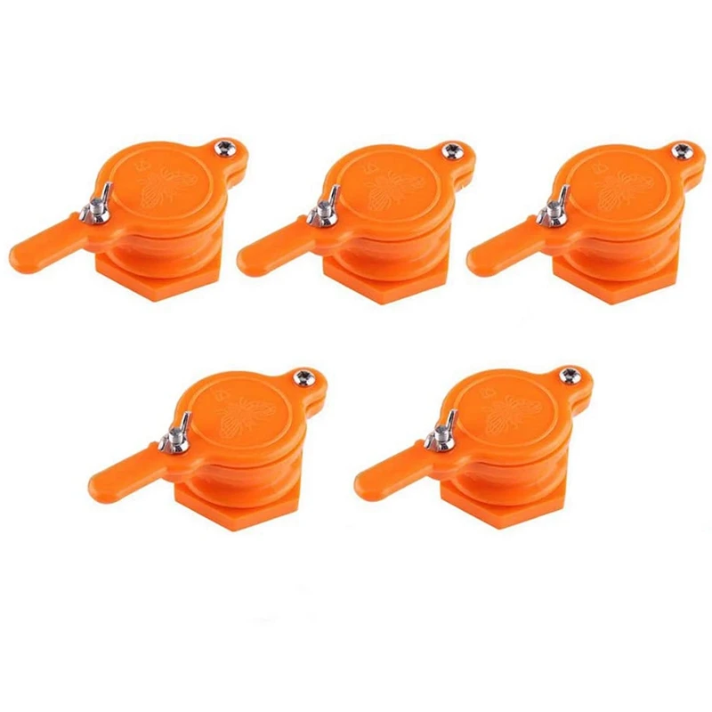 

5Pcs Honey Gate Valve for Bucket Durable Honey Gate Honey Extractor Tap Beekeeping