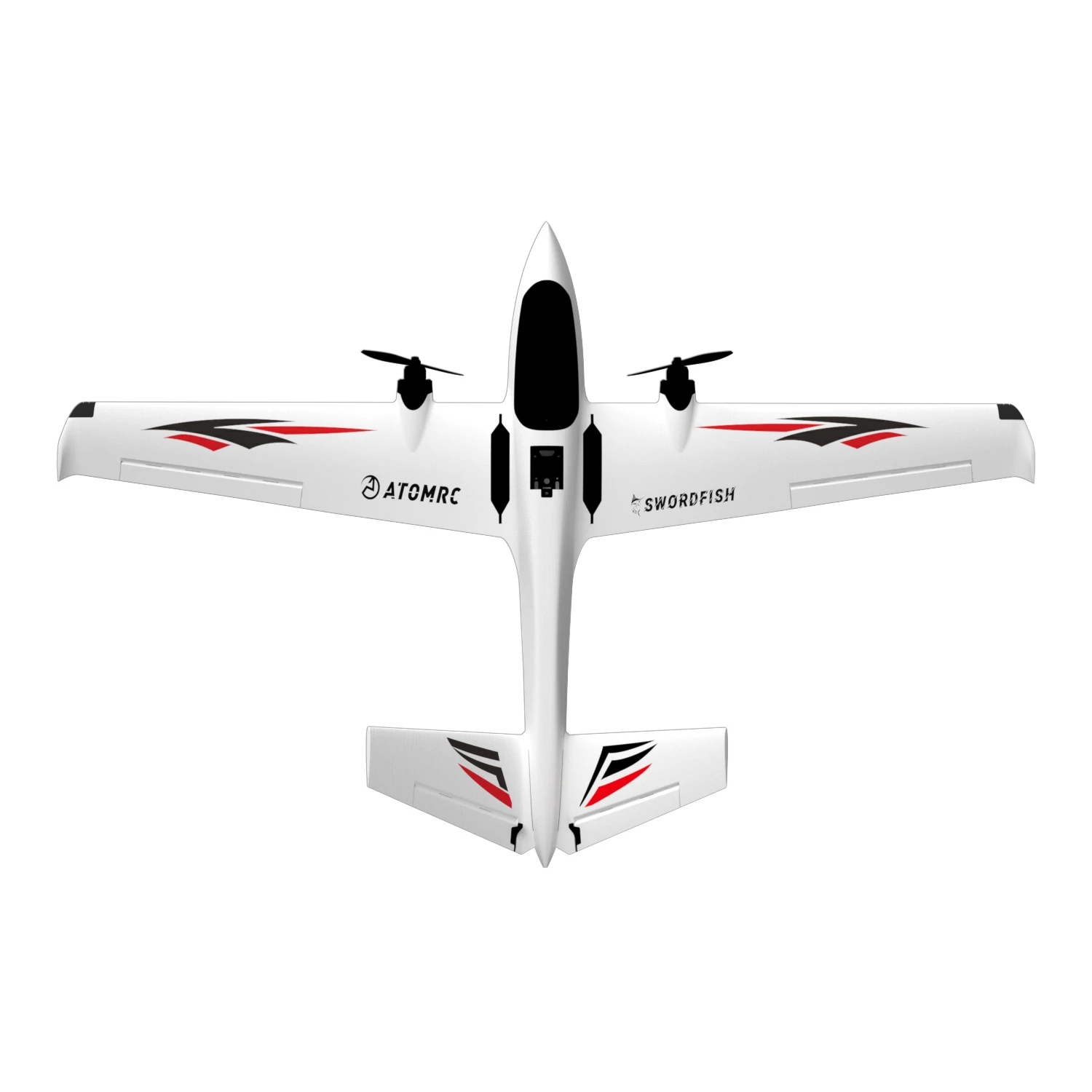 Atomrc Swordfish RC طائرة التحكم عن بعد طائرة ثابتة الجناح نموذج طائرة EPP رغوة اللعب