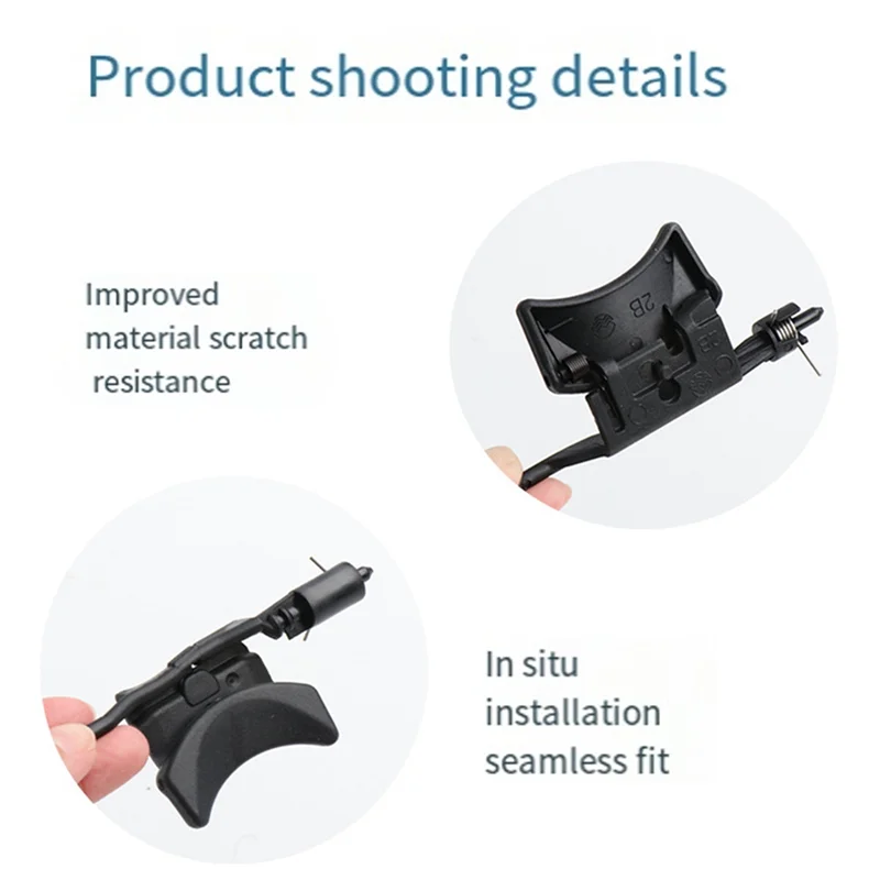 

ABUM-2Pcs Center Console Water Cup Holder Clip Beverage Holder Fastener For Mercedes Benz S E Class W222 W212 W213 W447 W448 Par