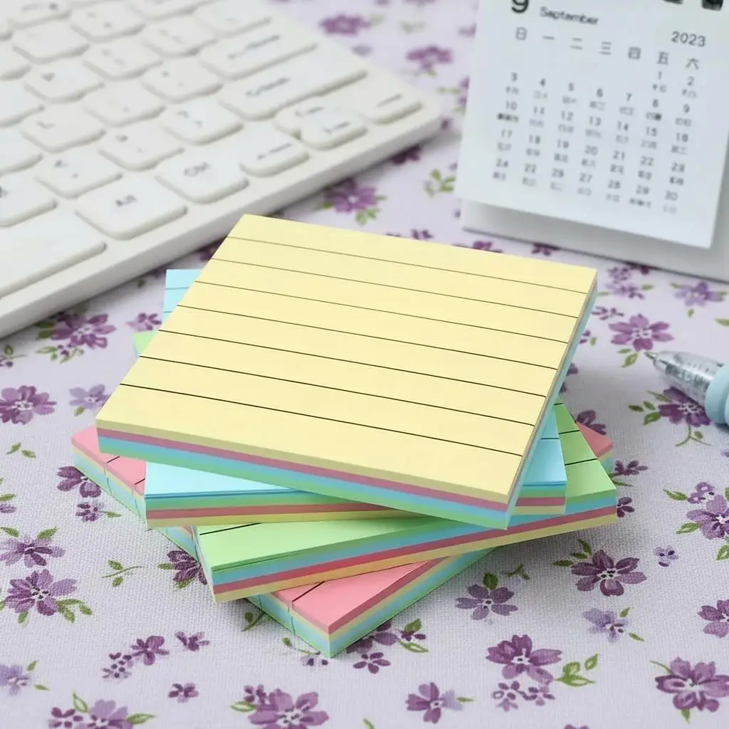 

200 Sheets Practical Horizontal Sticky Notes Self Adhesive Memo Pad for Office Document Sorting Neat Writing No Deviation Memo Marking Home Office Supply croc charm crocs charms pack shoe charms crocs charms crocs jibbitz
