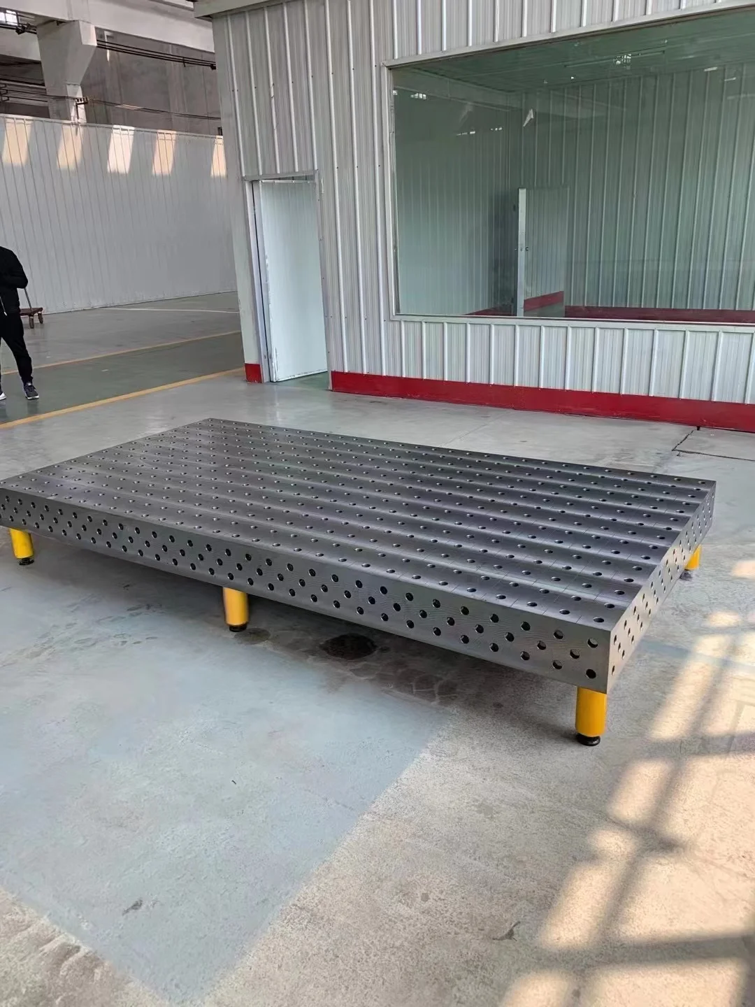 TKweld 2D 3D Cast Iron Nitrided Steel Nitriding Welding Table with Fixtures and Accessories