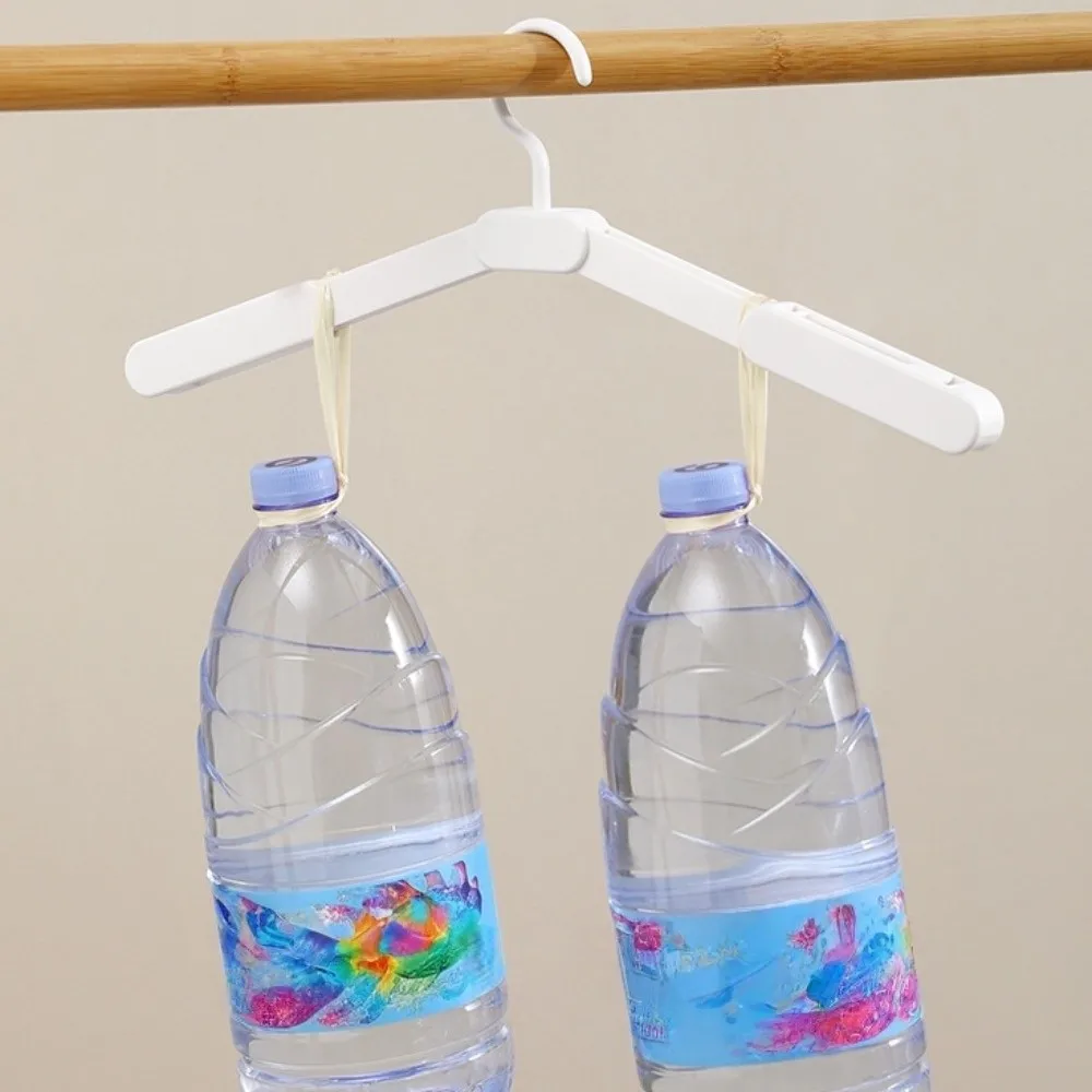 Multi-functional Mini Size Foldable Clothes Hanger Expanded Space Saving Travel Hangers Non-Slip Portable Pant Clips Travel