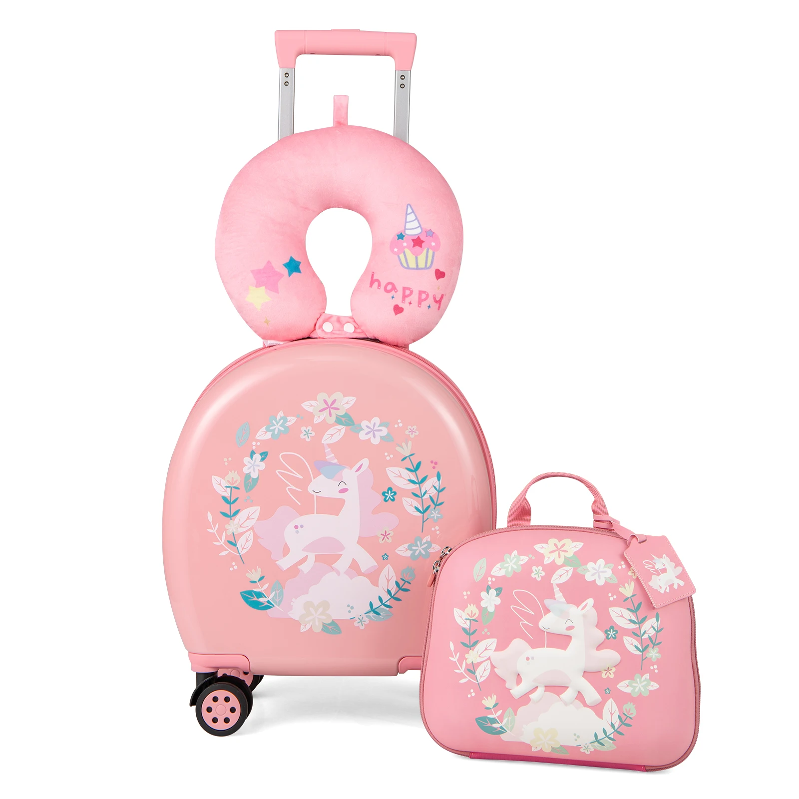 4-Piece Kid's Luggage Set w/ 14