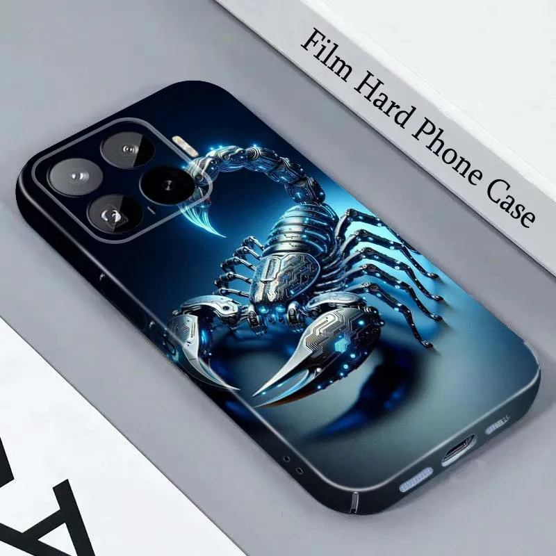 Capa Rígida para Celular Mechanical Scorpion For Honor Play Magic 8 7 6 X9d X9c X9 X8b X8A X8 500 200 X50 X60 Lite GT Pro