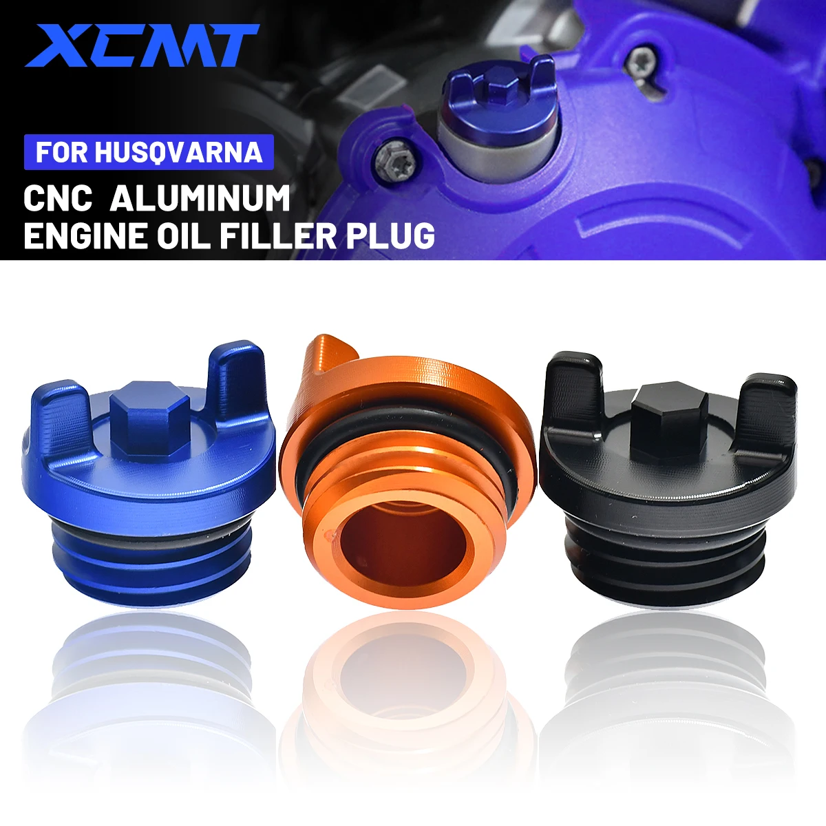 

Engine Oil Filler Plug Cap Cover For Husqvarna TC TE TX FE FC FX FS for KTM GasGas 125-501 2014-2022 Motocross Parts