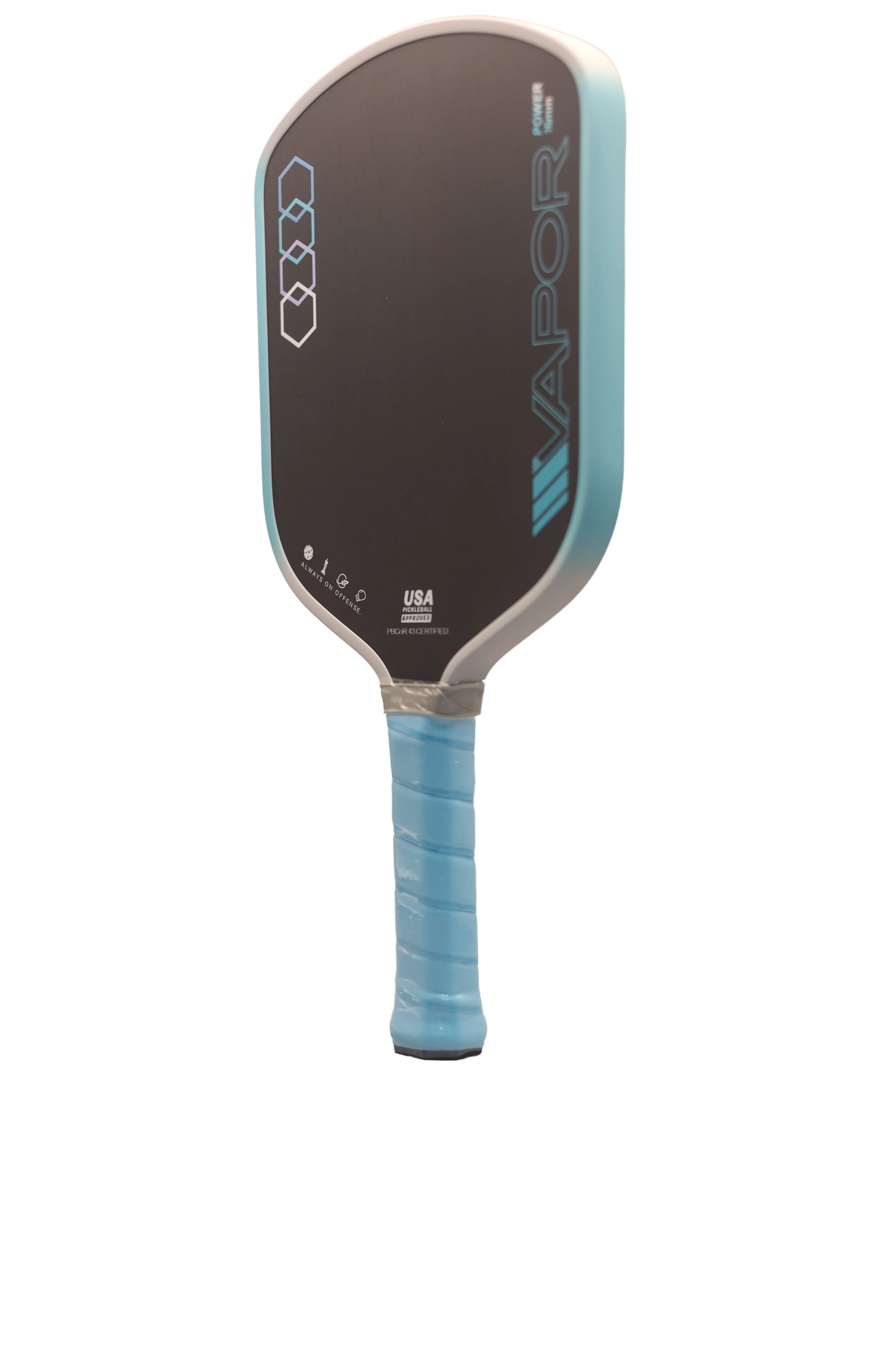 2025 جودة عالية 16 مللي متر Gen 3 ألياف الكربون الخام المضغوط الساخن الدفع الأساسية USAPA مجداف كرة البيسبول المعتمد