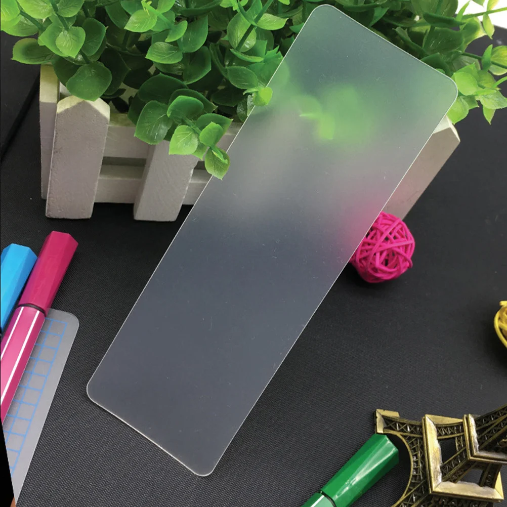 100Pcs Tape Sub-Packing Board Practical PVC Organizers Portable Lightweight Design Exquisite Craftsmanship