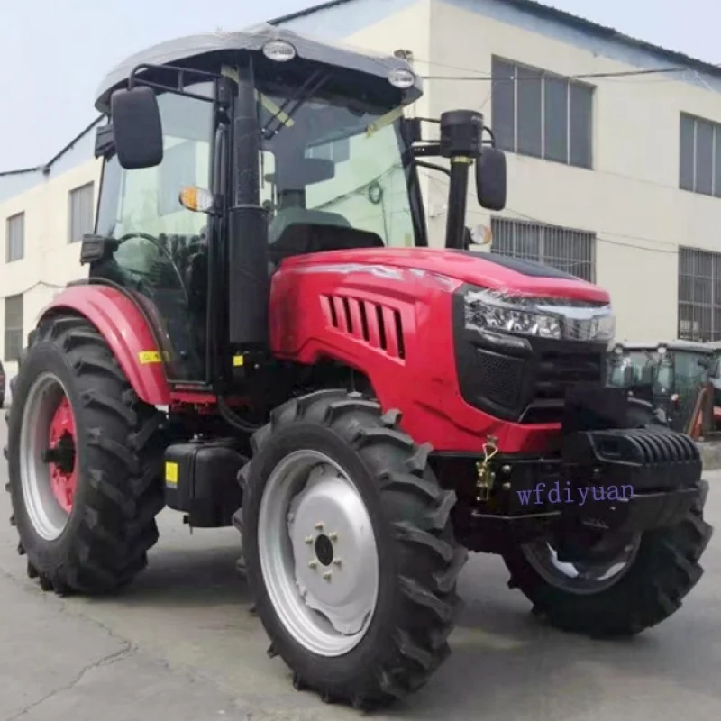 

china：2024 DIYUAN Brand 4wd 4x4 90hp Farming Tractor Machine For Sale