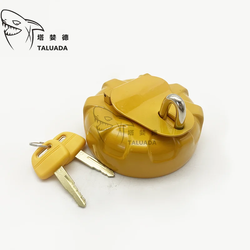 

For Komatsu Anti Theft Diesel Oil Fuel Tank Cap Cover With Keys PC200