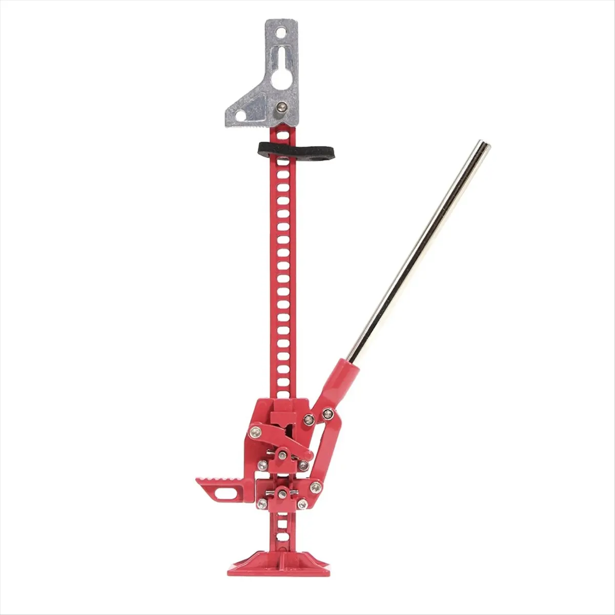 ABME New Simulation Metal Slideable Jack Tool for 1/10 RC Crawler Car TRX4 D90 SCX10 II III MST Red