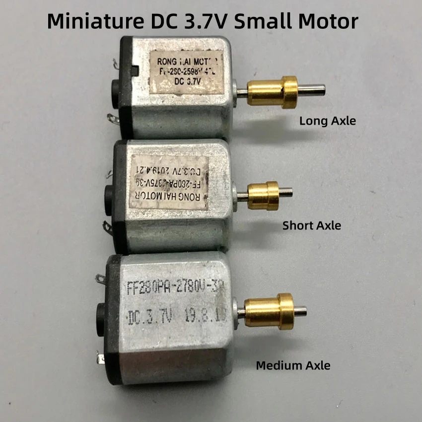 

Low Voltage High Power Hairdresser Shaver Motor Micro DC 3.7V Small Motor FF-280 Motor