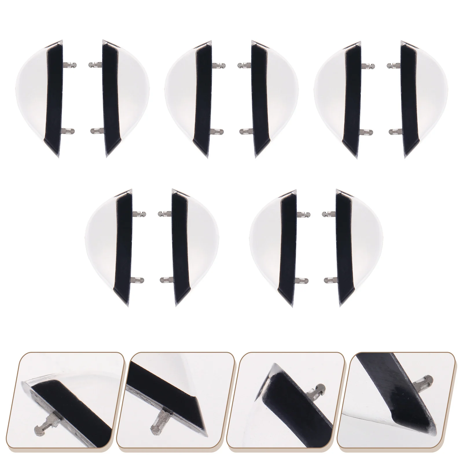 

Panel Glasses Nose Pads Comfortable Non-Skid Cushions Durable Retainer For Eyeglasses Riding Running Surfing Home Use