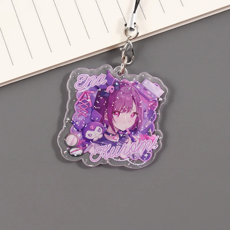 Piapro Characters Phone Chain Hatsune Miku Megurine Luka Anime Peripheral Cartoon Diy Mobile Phone Hanging Rope Bag Cute Pendant