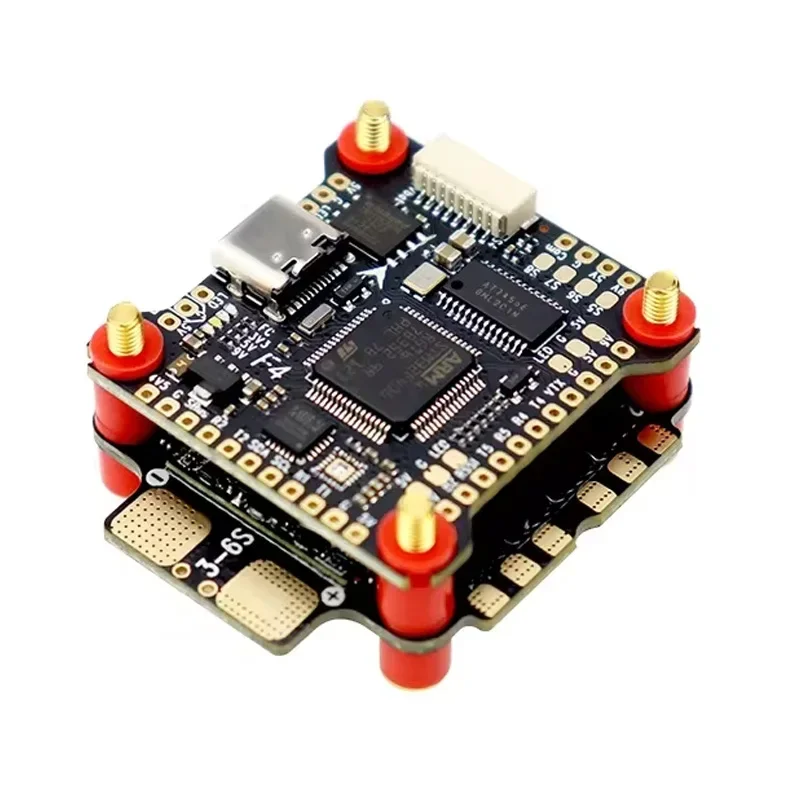 

PFLY Aocoda-rc F460 F405 60a Stack 4 In 1 Esc Blheli-32-bit 128k Flight Control Mpu6500 Remote Model Spare Parts