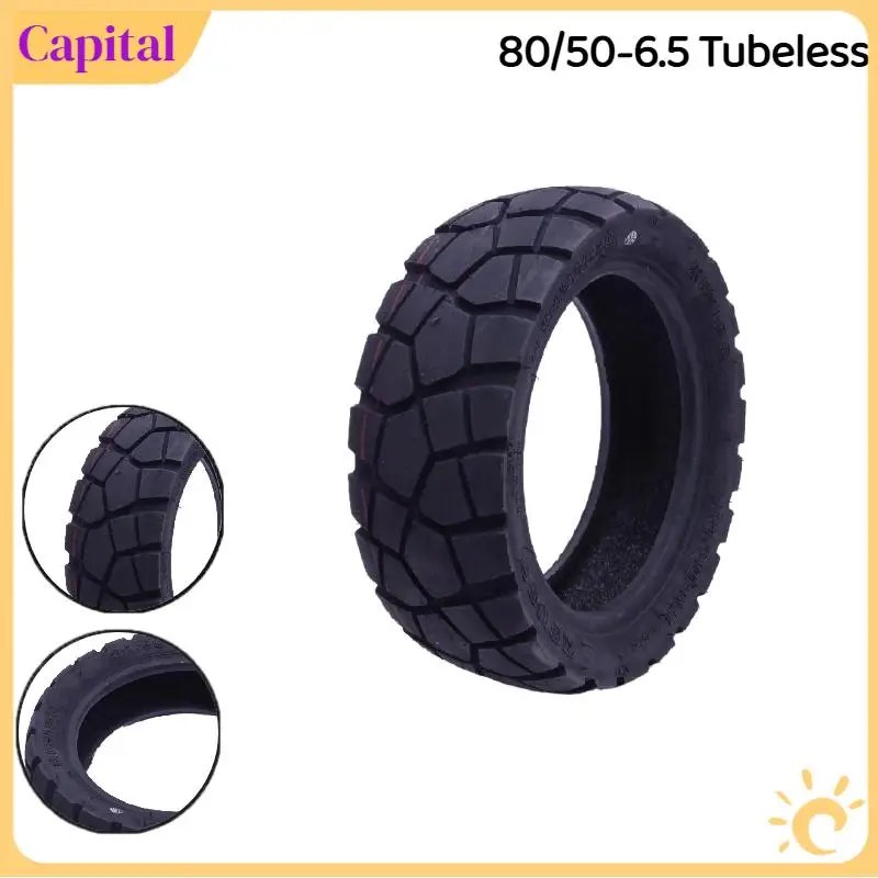 

New 80/50-6.5 Thickened Off-Road Tubeless Tire Wear-Resistant for Kugoo G2 Pro Electric Scooter