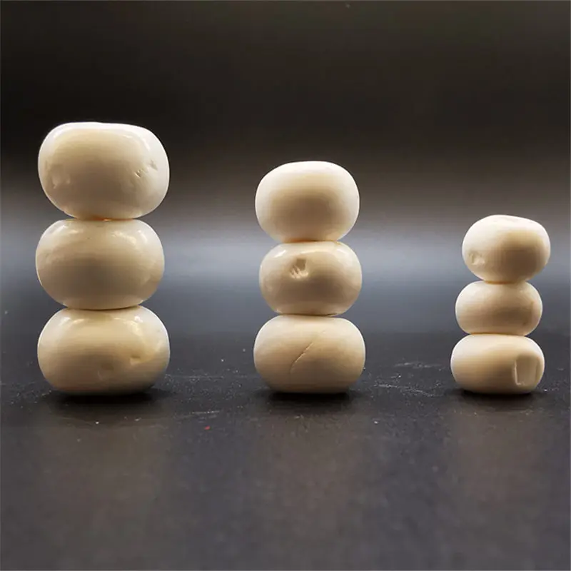 10PCS Beads Nepal Old Naga Conch Shell Hand beads for Malas Bracelets 12-21mm TSB0112