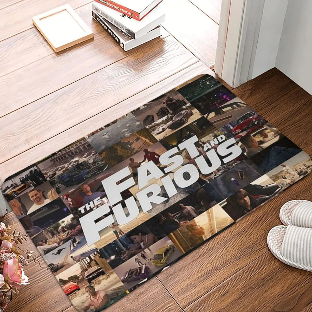 Fast And Furious - Legends - Tribute Anti-slip Doormat Floor Mat Carpet Rug for Kitchen Entrance Home Bedroom Footpad Mats