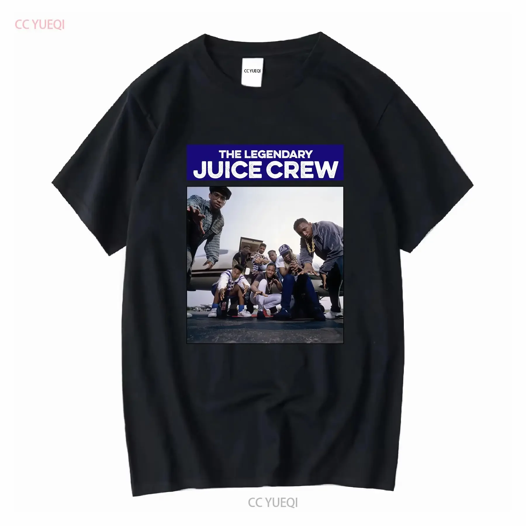 Vintage Juice Crew T Shirt Size S M L XL 2XL vintage Washed Breathable Stretched fashion Slightly Top For Everyday Wear Casual