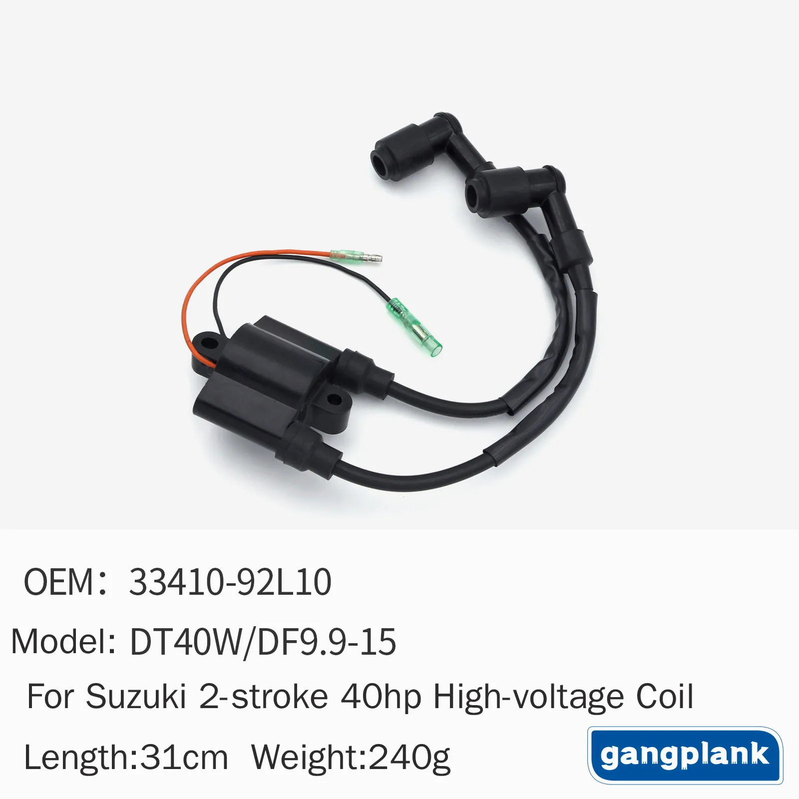 

Outboard Engine High-voltage Coil 33410-92L10 for Suzuki Two-stroke 40hp