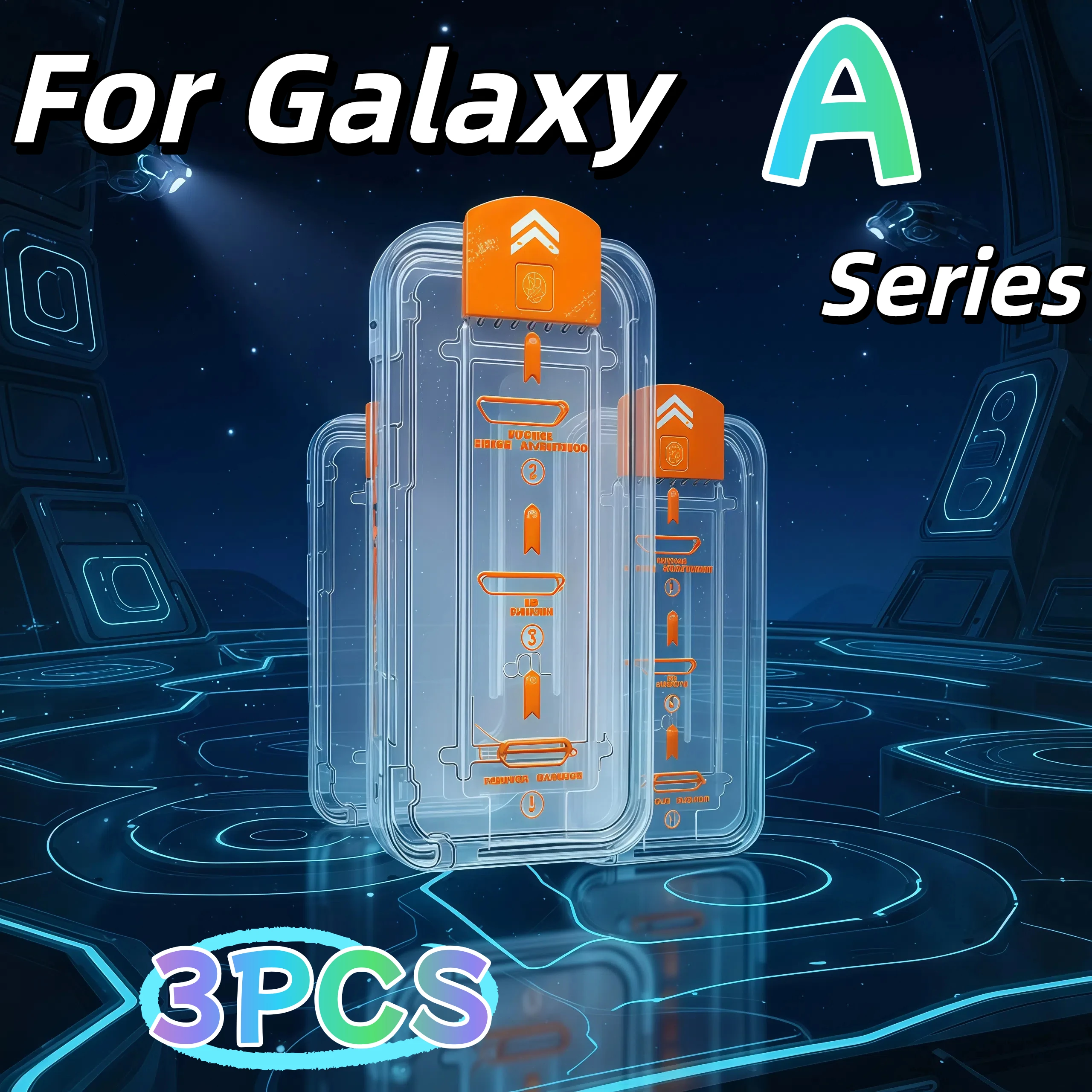 

3PCS for Samsung Galaxy Screen Protector A13 A14 A15 A16 A25 A22 A23 A03 A33 A32 A34 A04 A12 A02 A20 A40S A50S Tempered Gla