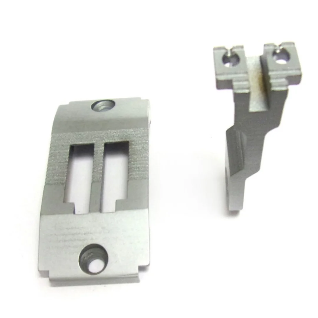 

KH1296-NPT & KH1296-FDT With Thread Trimmer Needle Plate & Feed Dog Fit for PFAFF 1296 Sewing Machine Parts #KN1296