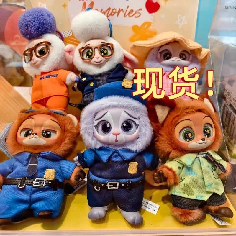 

Disney Zootopia 2, плюшевый виниловый брелок, слепая коробка, игрушка в подарок для девочек, коллекционные трендовые загадочные детские игрушки, милая сумка, подвеска