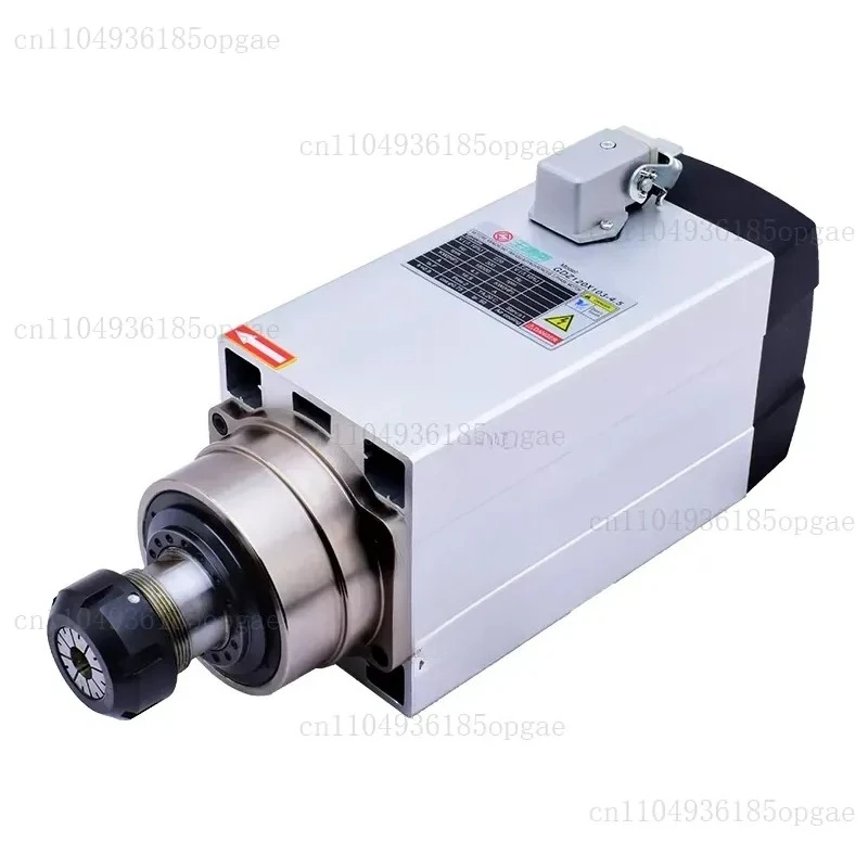 Z120 * 103-4.5 kw air-cooled spindle motor 4.5kw ER32 18000rpm numerical control spindle motor for engraving and cutting