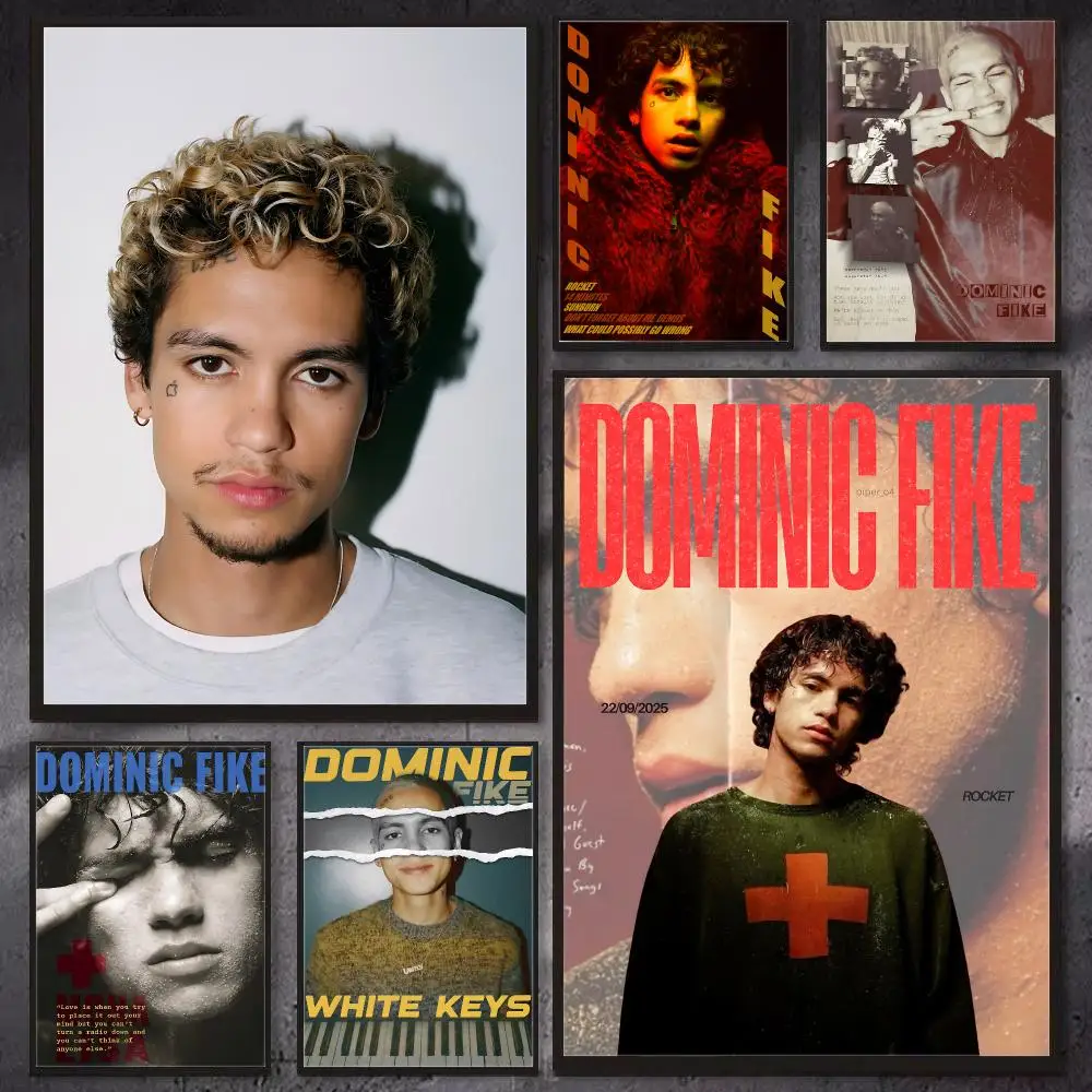 Alternative Hip Hop SInger D-Dominic Fike-e Poster HD Wall Art Print, Self-adhesive Poster Sticker, Aesthetic Home Decor